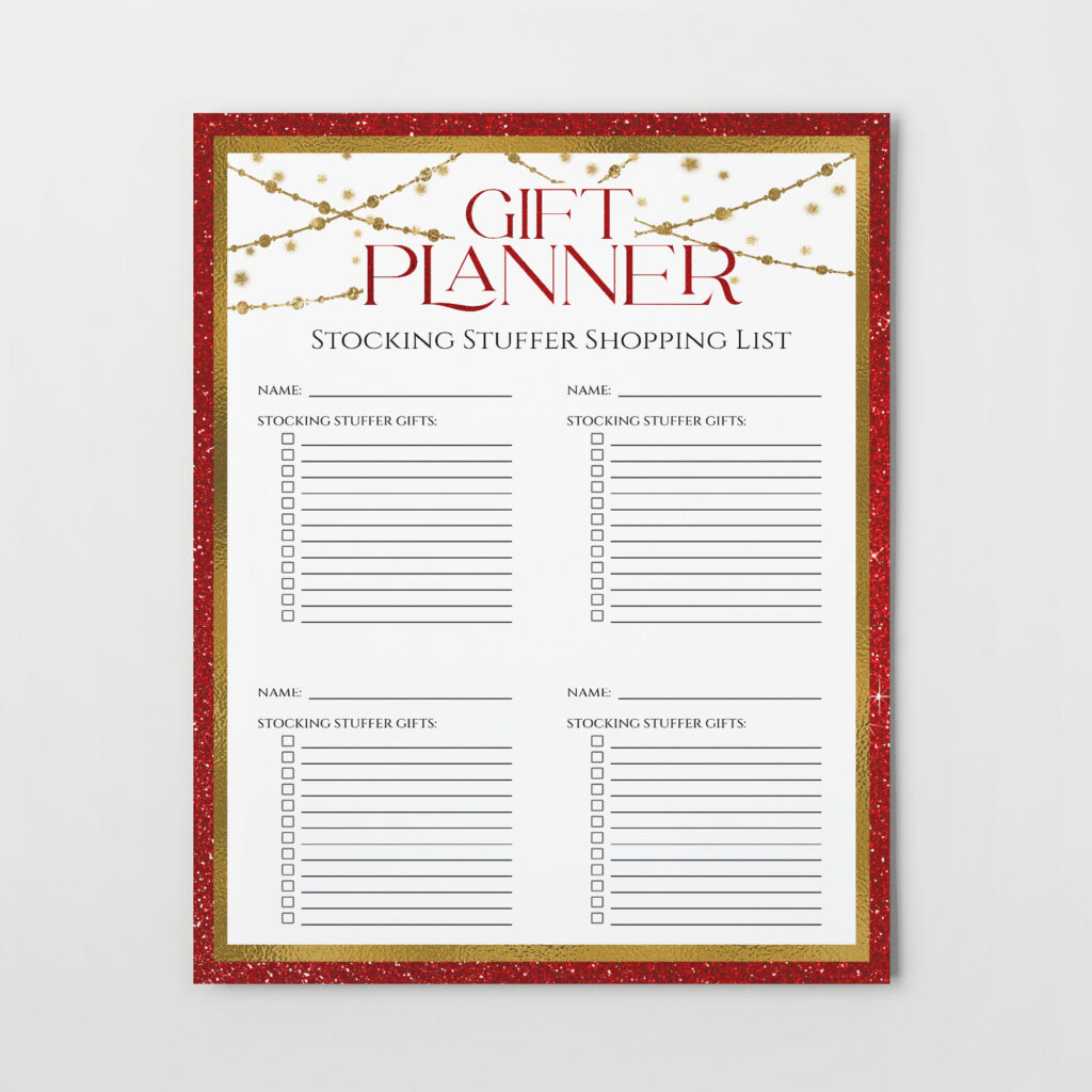 Christmas Planner Kit {FULL SIZE; UNDATED} PRINTABLE – My Computer