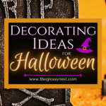 Halloween decorating ideas for a front yard with fake tombstones