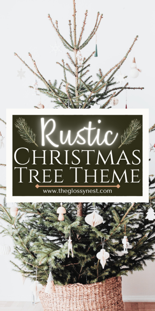 rustic Christmas tree ideas