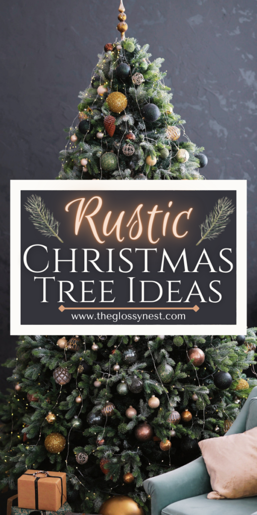 rustic Christmas tree ideas