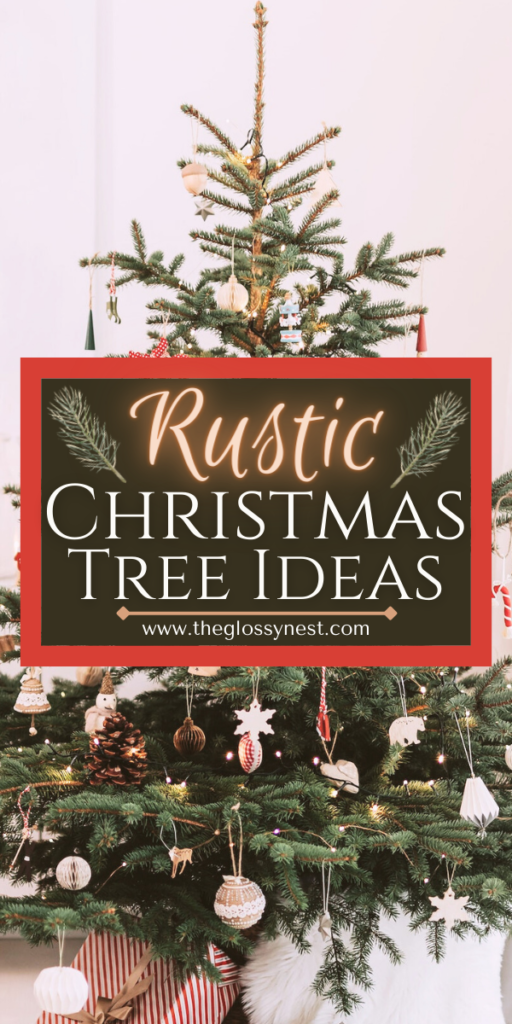 rustic Christmas tree ideas