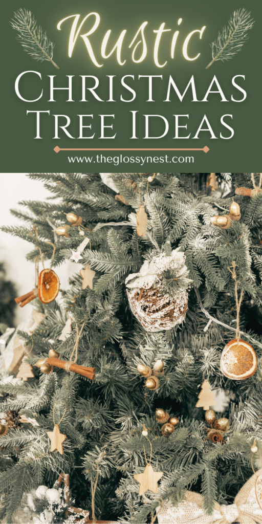 rustic Christmas tree ideas