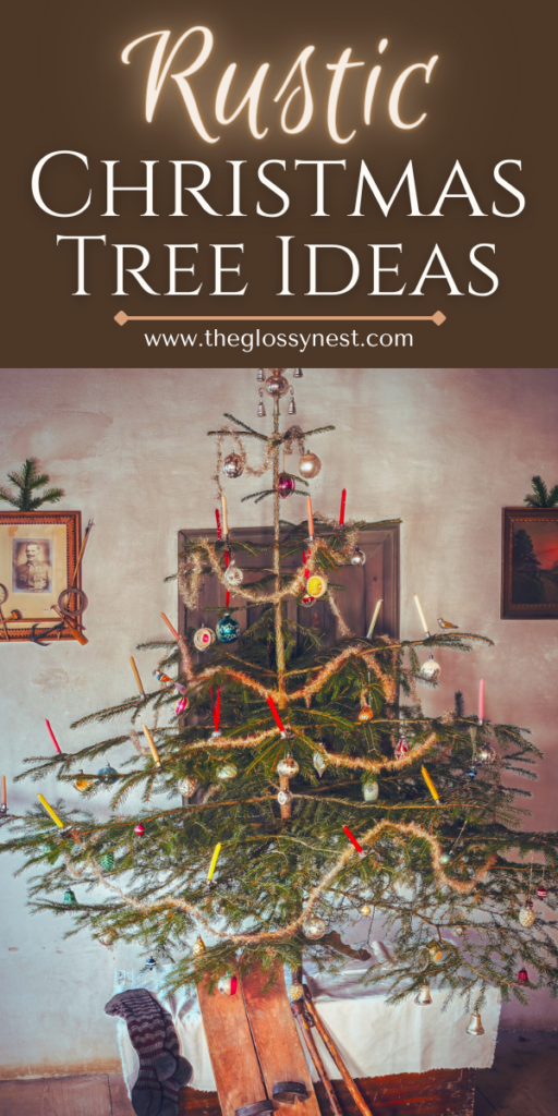 rustic Christmas tree ideas