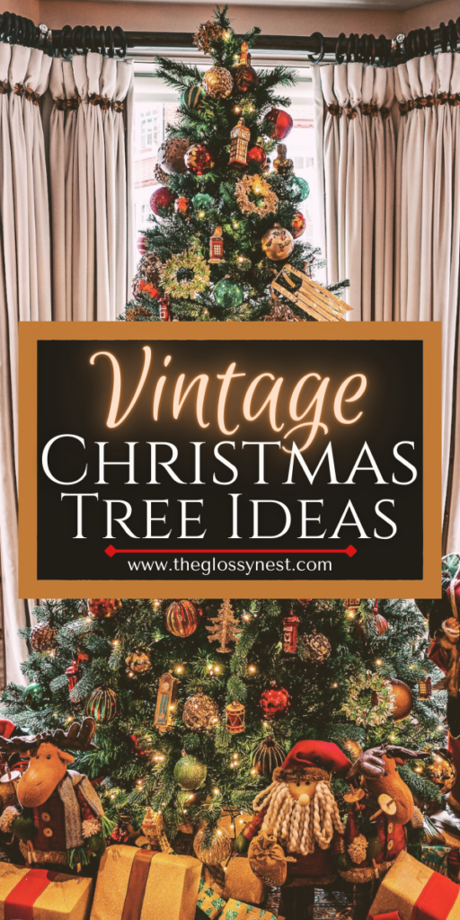 vintage Christmas tree ideas