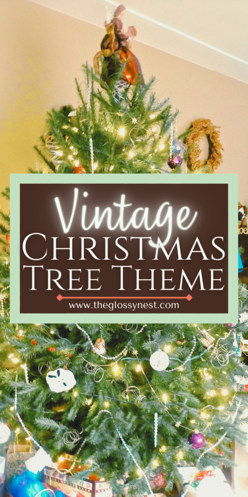 vintage Christmas tree ideas