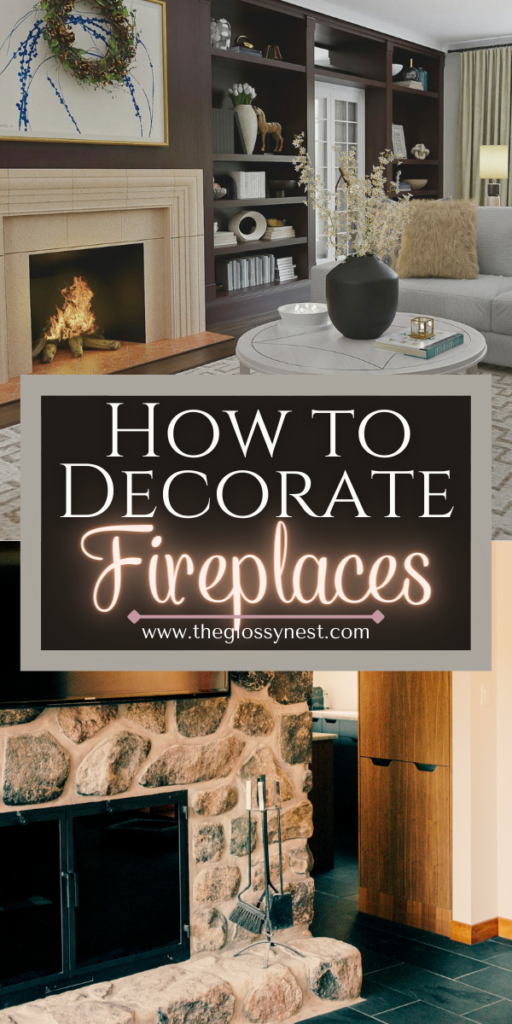 how to decorate fireplace