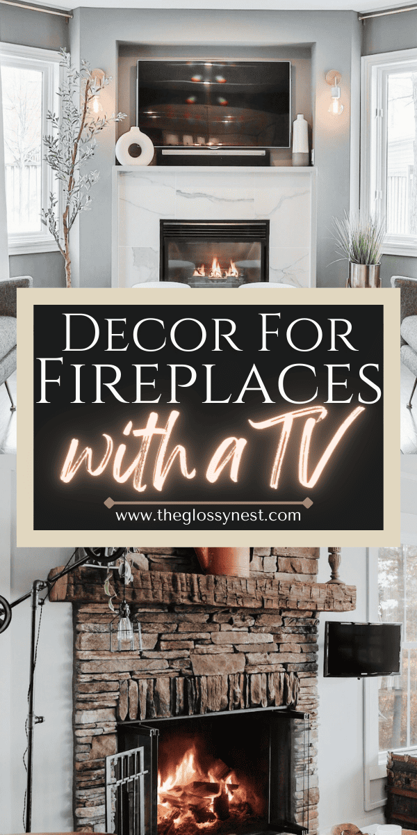 12 Simple Ways To Style Fireplace Decor With A TV