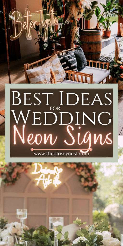 best ideas for wedding neon signs