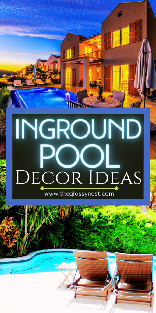 inground pool decorating ideas