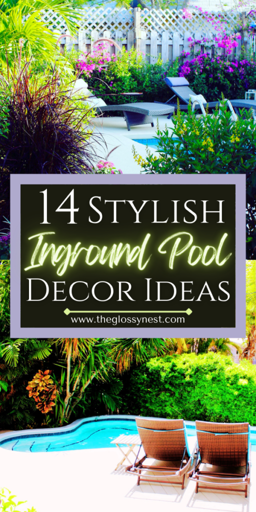 inground pool decor ideas