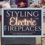 styling ideas for electric fireplaces