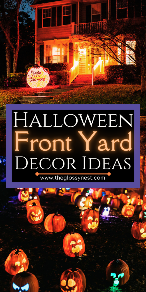 halloween front yard decor ideas