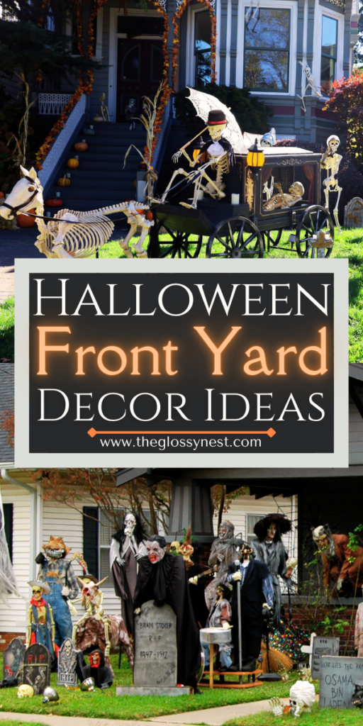 halloween front yard decor ideas