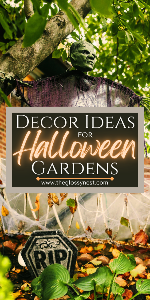 halloween garden decor ideas