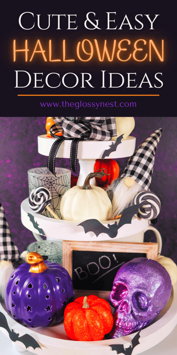 cute & easy halloween decor ideas