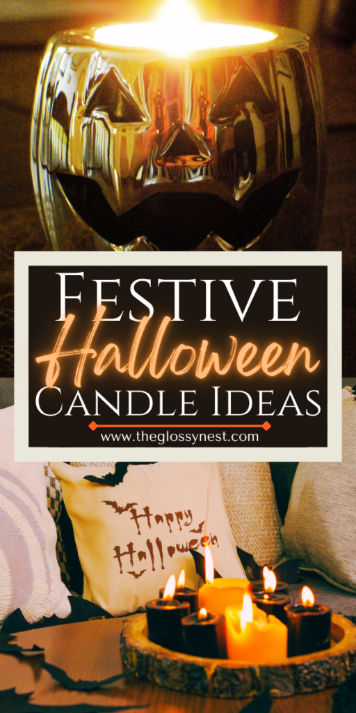 festive halloween candle ideas