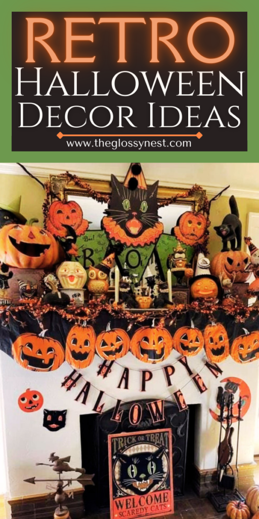 retro halloween decor ideas