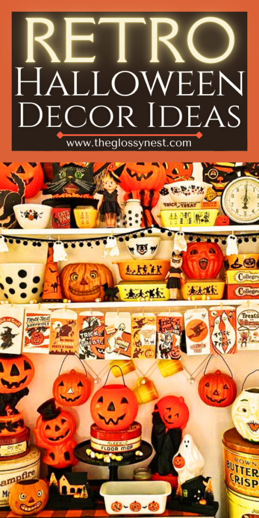 retro halloween decor ideas