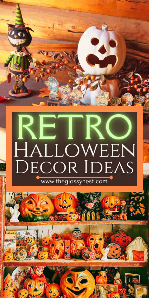 retro halloween decor ideas