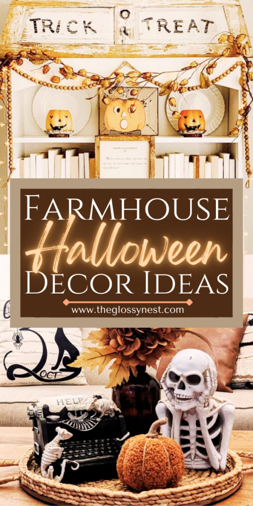 farmhouse halloween decor ideas