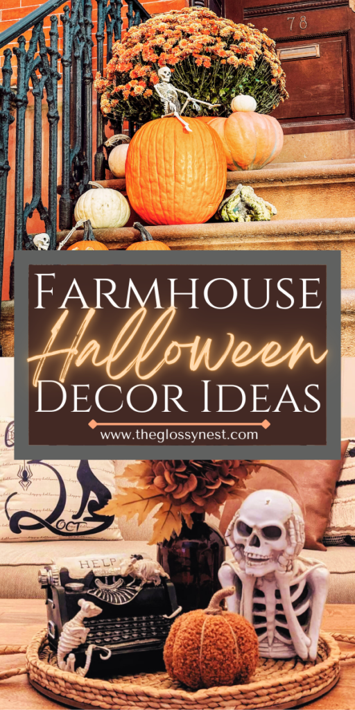 farmhouse halloween decor ideas