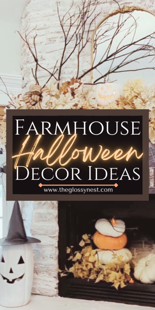 farmhouse halloween decor ideas