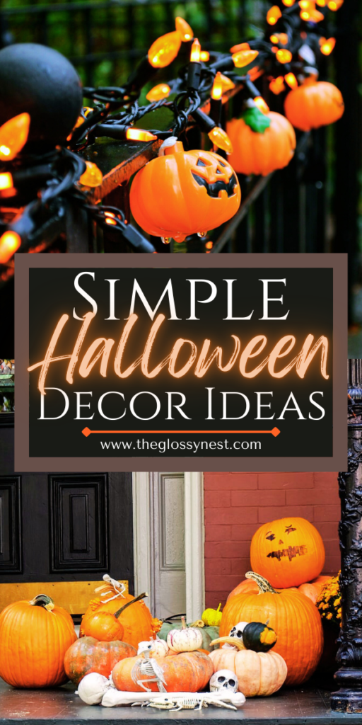 simple halloween decor ideas