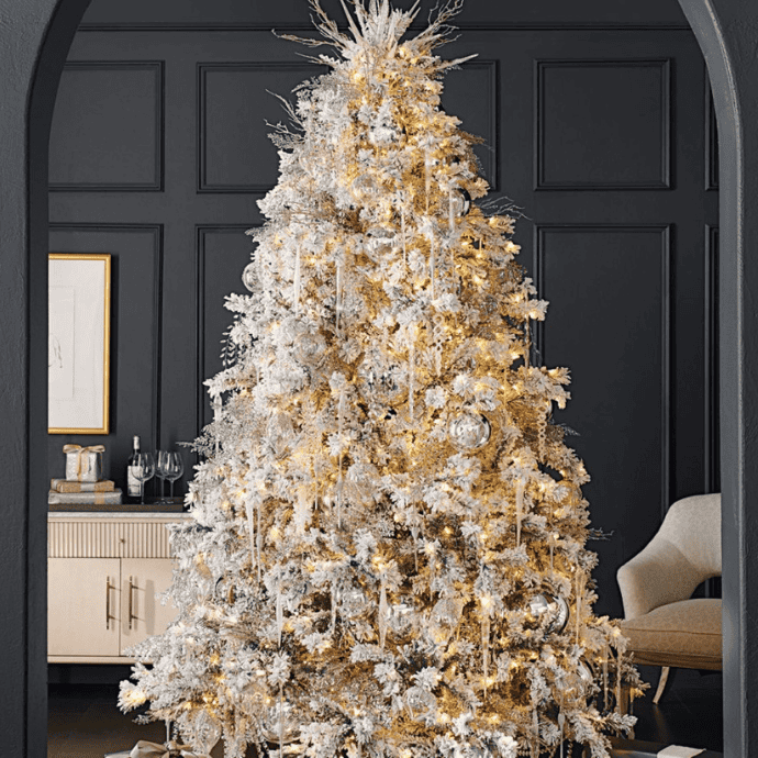 frontgate christmas tree themes 2024